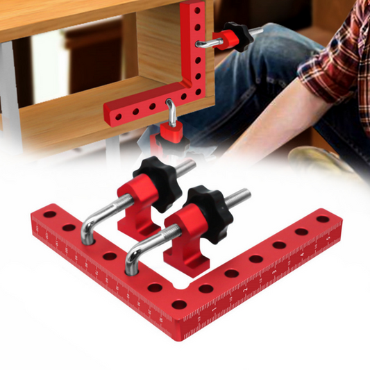 📐 60% RABATT! 🔧 90-Graders Positioneringsvinklar Rätvinkligt Klämset – Präcisionshjälpmedel, Robusta & Perfekt För Träbearbetning & Svetsning 🛠️