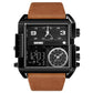 ⌚ 50% RABATT NU! 🏃 50mm Oversize Sport Watch – Dubbla Rörelser & Lysande Visare – Vattentålig & Lättavläst – Perfekt för Sport & Arbete 💪