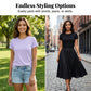 👕 50% RABATT 🌈 | 5-pack Enfärgade T-shirts – Premiumbomull & Tidlös Design✨