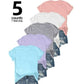 👕 50% RABATT 🌈 | 5-pack Enfärgade T-shirts – Premiumbomull & Tidlös Design✨