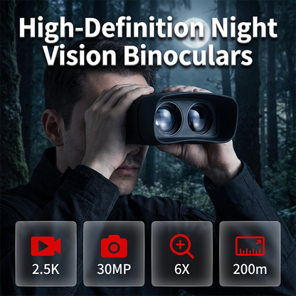 Digitala nattkikare med HD-fotografering och videoinspelning