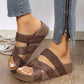 👡 60% RABATT! ☀️ Kilklackssandaler – Dubbla Remmar, Plattform & Perfekt För En Trendig Sommarlook 💃
