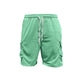 Herrarnas Casual Set med Kortärmat T-Shirt och Shorts