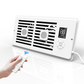 Tyst 10-hastighets registerförstärkarfläkt för 4" x 10" ventilationsgaller