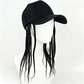🧢 50 % RABATT NU! 🌬️ Baseballmössa med fäst flätor – 2-i-1-mössa & peruk, realistisk stil och justerbar passform ✨