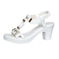 👡 50% RABATT NU! ✨ Kvinnors Klack T-Rem Sandaler – Elastisk Rem, Dämpad Plattform & Metallic T-Rem För Komfort Från Dag Till Kväll 💃