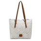 Elegant spetsig shopper-taske med stort utrymme