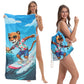 2-in-1 bedrukte strandtas-rugzak