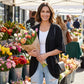 🎁 2026 Nyheter 50% RABATT💥Dam Casual Kortärmad Kofta 🌼