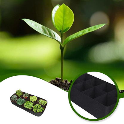 🌱 50% RABATT NU! 🌿 Delade Tyggrowpåsar – Andningsbara, 8 Grid Layout & UV-beständig – Friskare Rötter, Bättre Dränering 🌞