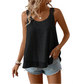 ⏰ 50% RABATT – Begränsad Tid Endast✨Elegant Punktsnörlig Korsband Tank Top