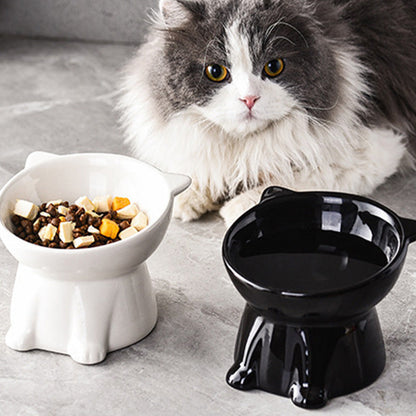 📢📢50 % RABATT  NU!! ⏰Ergonomisk, upphöjd kattskål i plast