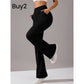 🧘‍♀️ 50 % RABATT! ✨ Damernas stretchiga bootcut-yogabyxor – smickrande, ultraflexibla, med fickor