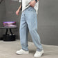 👖 BEGRÄNSAD TID – 50 % RABATT! ✨ Herrbyxor med lös passform och rak benform – klassiska fickor, mångsidiga och bekväma 🧵