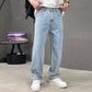 👖 BEGRÄNSAD TID – 50 % RABATT! ✨ Herrbyxor med lös passform och rak benform – klassiska fickor, mångsidiga och bekväma 🧵