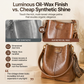 Women's Vintage Large-Capacity Shoulder Bucket Bag