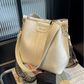 Women's Vintage Large-Capacity Shoulder Bucket Bag