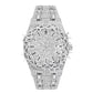High-Luxury Diamond Quartz Watch
