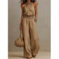 ✨🔥 Dam Elegant Ryggfri Halsringad Jumpsuit