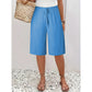 🌸 Dam casual shorts med dragsko i midjan – avslappnad passform, mjukt tyg & perfekta för lata dagar & strandpromenader 🏖️