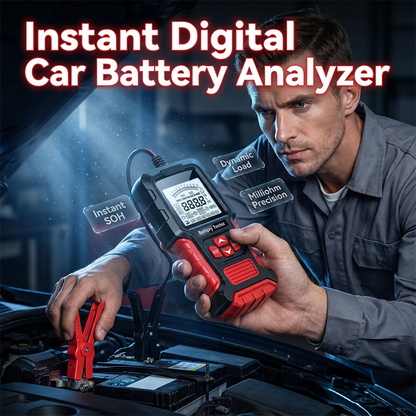 Car Battery Tester Professional Digital LCD Battery Analyzer