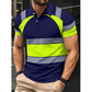👕 50% RABATT NU! 🚧 Reflekterande Kortärmad Skjorta för Män – Hög Synlighet & Andningsbar – Perfekt för Bygg, Utomhusarbete & Kvällspromenader 🌟