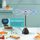 🌀 50% RABATT! Smart Flugbortdrivande Fläkt – USB/batteri, tyst & portabel