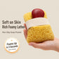 Exfoliating Honeycomb Bath Sponge with Hand Strap