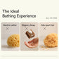 Exfoliating Honeycomb Bath Sponge with Hand Strap