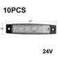 10 st LED Sidopositionsljus för Lastbilar